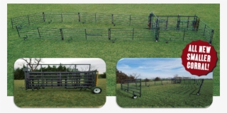 Bulldog Wrangler Portable Corral - Grass