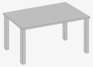 Desk Clipart 3d School - Table Clipart Png
