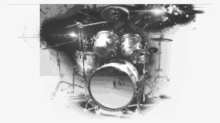 Drum Set Music Hi Res Trans - Wallpaper
