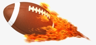 American Football On Fire Png - - American Football Fire Png