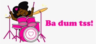 Ask Sam Drum Set - Cartoon