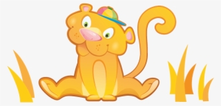 Stickers Da Muro Safari Per Cameretta, Adesivo Leoncino - Cartoon