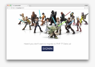 Landing Page - Star Wars Characters Transparent
