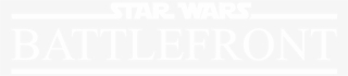 Starwars Battlefront - Transparent Playstation Logo White