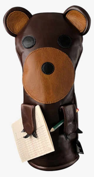 Dormie Workshop Tokey The Bear Leather Golf Headcover