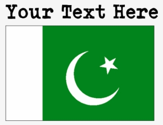 Custom Pakistan Flag Pillow Case - Crescent