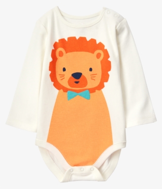 Baby Ivory Lion Bodysuit By Gymboree - Girl