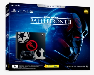 Star Wars Battlefront Ii Themed Ps4 Pro Console For