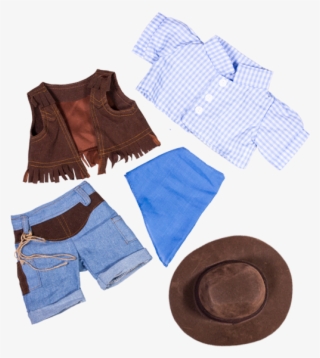 Cowboy Outfit With Cowboy Hat - Teddy Bear