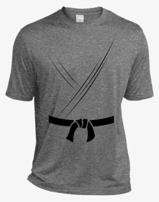 Gi With Black Belt Moisture Wicking T-shirt