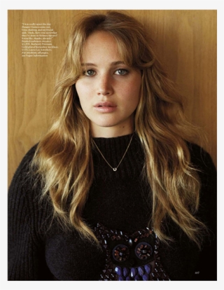 Vogue Uk - Jennifer Lawrence British Vogue