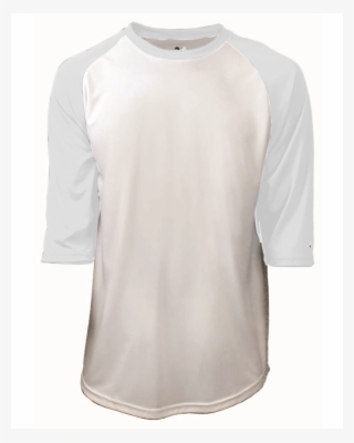 Badger B-core Adult Poly 3/4 Sleeve Baseball Shirt - Blouse