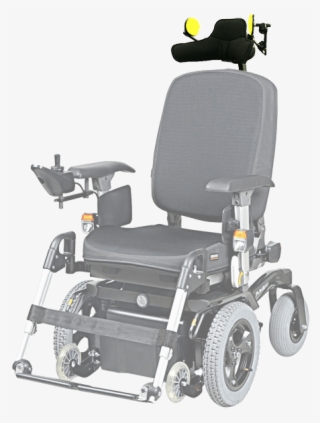 Head Switches On Power Wheelchair - Head Controlled Wheelchair
