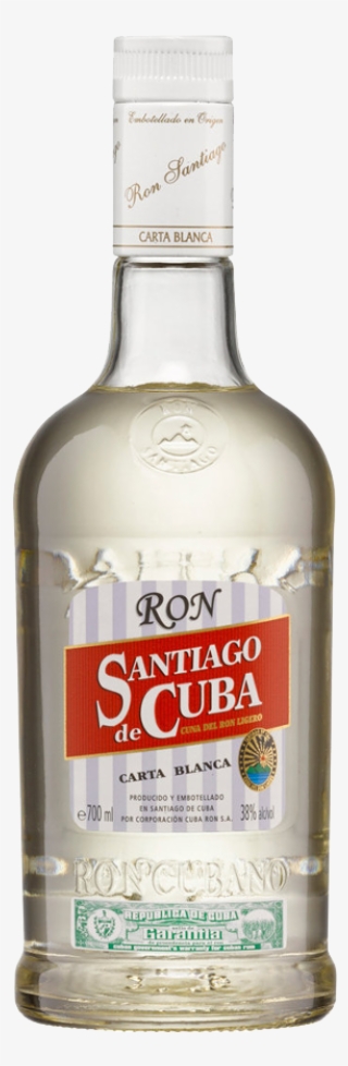 Santiago De Cuba Carta Blanca Rum 1l - Ron Santiago De Cuba