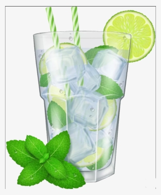 Mojito Clipart Gin And Tonic - Lemon Soda Images Png Hd