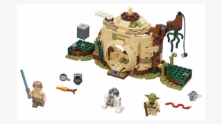 Lego Star Wars Yodas Hut - Lego Star Wars Yodova Chatrc