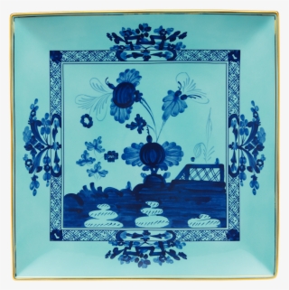 Vide Poche Squared Plate Oriente Italiano Iris - Plate