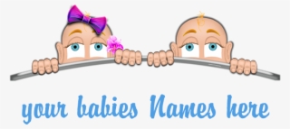 Twins Clipart Bг©bг© - Peek A Boo I See You Transparent Png