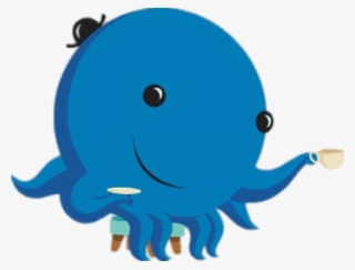 Free Png Download Oswald Having A Cup Of Tea Clipart - Oswald The Octopus Png