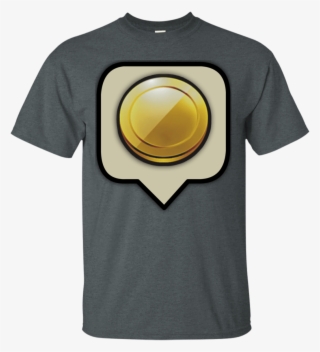 Barbarian Clash Of Clans Gold Coin Motif Men's T-shirt - T-shirt