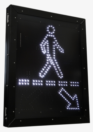 Pedestrian Crossing Led Blank Out Sign - Pedestrian