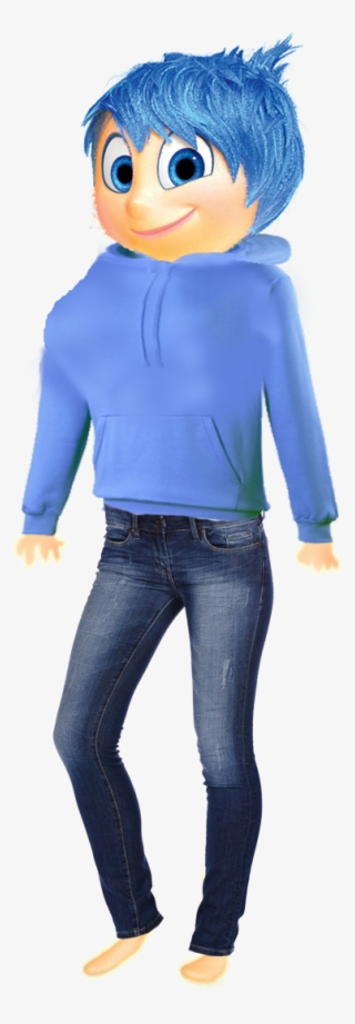 Joy Wearing Hoodie - Cartoon