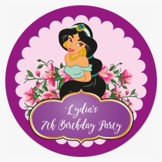 Princess Jasmine Party Box Stickers - Google