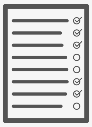 A Good Idea Is To Make A Checklist Of Everything To - List Transparent