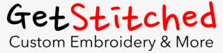 Get-stitched Logo - Calligraphy