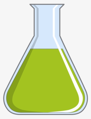 Erlenmeyer Flask Chemistry Laboratory - Yellow Flask Png