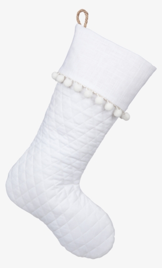 White Christmas Stocking Png