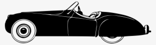 Sports Car Drawing Renault 5 Computer Icons - Black And White Classic Car Png
