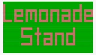 Lemonade Stand - Colorfulness