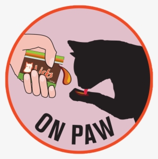 Cat On Paw - Licks Pill Free