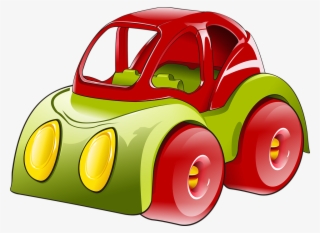 Car, Vehicle, Toy, Transport, Red, Drawing, Graphics - Car Toy Drawing