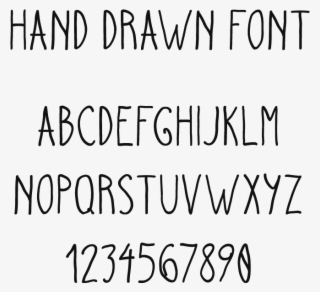 Hand Drawn Font Demo - Calligraphy