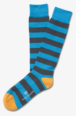 Blue Bar - Mack Weldon Navy Socks