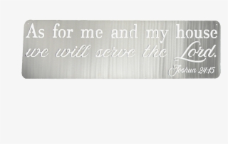 Custom / Personalized Metal Sign - Label