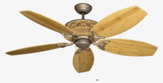 Picture Of Tiki Antique Bronze With 52" Oar Bamboo - Ceiling Fan