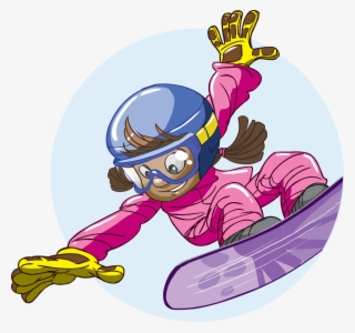 Kids Ski Free At More Than - Cartoon Pretty Girl Skiing