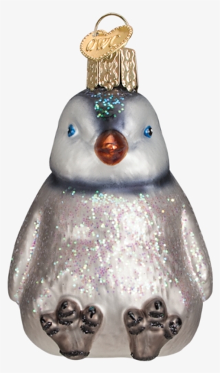Old World Christmas Blown Glass Penguin Chicks Ornament - Penguin