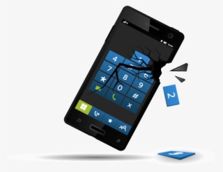 Broken Screen - Smartphone