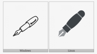 Lower Left Fountain Pen On Various Operating Systems - Fountain Pen