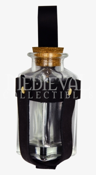 Bootlegger Potion Bottle, Steampunk Accessories, Glass - Perfume