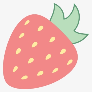 Cheesecake Transparent Cartoon Strawberry - Strawberry Vector Png