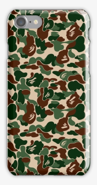 Green Camo Bape Iphone 7 Snap Case - Bape Wallpaper 4k Iphone