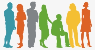 People Silhouette Clipart Individual - People In Organisation Png