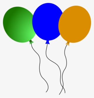 Balloons Clip Art At Clker Com Vector - Balloons Clip Art