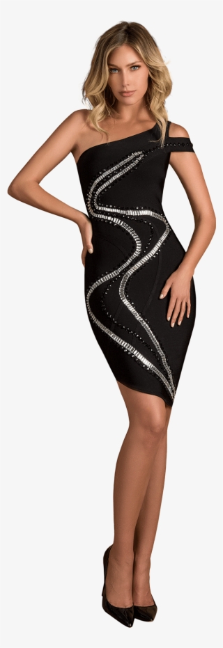 Luxury Couture Cocktail Dress - Cocktail Dress
