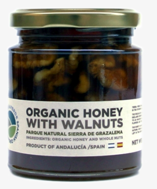 Organic Mil Flores Honey With Walnuts - Chutney